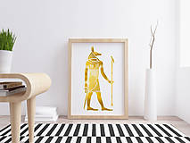 Grafika - Zlatý Anubis - 13002714_