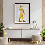 Grafika - Zlatý Anubis - 13002718_