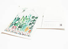 Papier - Pohľadnica "skleník" - 13004128_