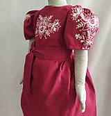 Detské oblečenie - Ručne maľované šaty - 13001588_