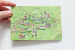 Papier - Pohľadnica "Slovensko" - 13007114_
