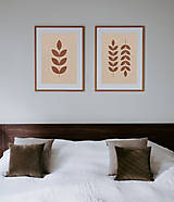 Grafika - Set 2 printov s botanickým motívom (50 × 70 cm (2 ks)) - 13007598_