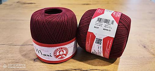 Galantéria - Maxi (5537 - bordová) - 13011261_