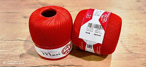 Galantéria - Maxi (6328 - červená) - 13011295_