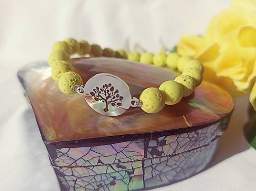 Náramky - Náramok/Láva/Chrirurgická oceľ - 13013130_