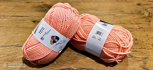 Galantéria - Yetti (55015 - lososová) - 13016507_