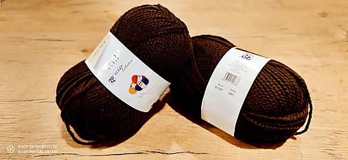 Galantéria - Yetti (51191 - tmavá čokoládová) - 13016510_