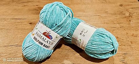 Galantéria - Dolphin Baby  (80335 - svetlá tyrkysová) - 13016651_
