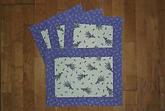Úžitkový textil - Prestieranie levanduľové (2) - 13018337_
