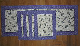 Úžitkový textil - Prestieranie levanduľové (2) - 13018345_