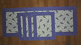Úžitkový textil - Prestieranie levanduľové (2) - 13018350_