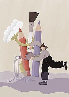 Grafika - Bezodná krhlička kreativity - 13022627_
