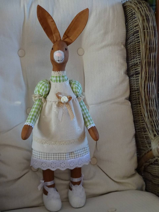 Hračky -  Zajačica zelenohnedá - 13025069_