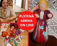 Kurzy - ON LINE webinár - PLSTENÁ BÁBIKA - 13025162_