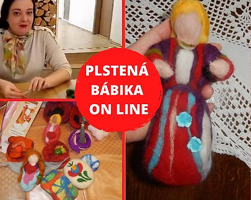 ON LINE webinár - PLSTENÁ BÁBIKA