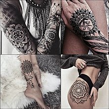 Obrazy - MANDALA OSOBNÁ-návrh na tetovanie,tvorba na mieru - 13025470_
