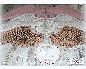 Dekorácie - Anjelské krídla-všetky odtiene - 13028436_