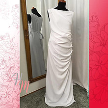 Šaty - Svadobné šaty pre tehotné - 13026286_