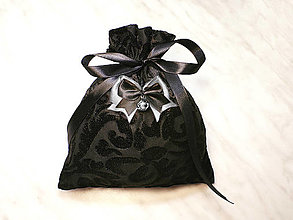 Úžitkový textil - Darčekové zamatové vrecúško, kozmetický sáčok, vrecúško na šperky, - 13032696_