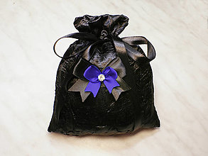 Úžitkový textil - Darčekové saténové vrecúško, kozmetický sáčok, vrecúško na šperky, - 13032731_