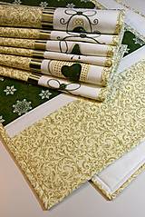 Úžitkový textil - Vianočné prestieranie No.32 :) - 13031227_