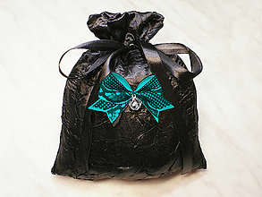 Úžitkový textil - Darčekové saténové vrecúško, kozmetický sáčok, vrecúško na šperky, - 13036141_