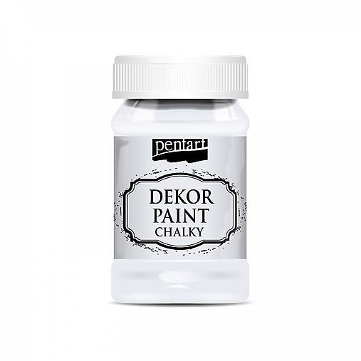 Dekor paint soft chalky, 100 ml, kriedová farba (prírodná biela)