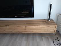 Nábytok - TV stolík so starého duba"1" - 13037889_