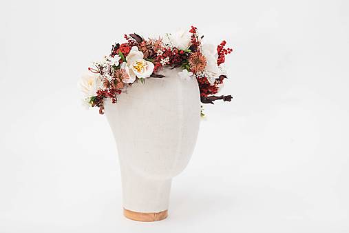 Kvetinový polvenček "stmievanie v bielych perinách" 