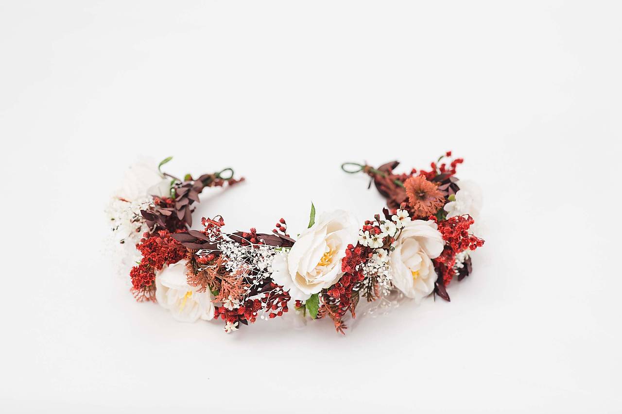 Kvetinový polvenček "stmievanie v bielych perinách" 