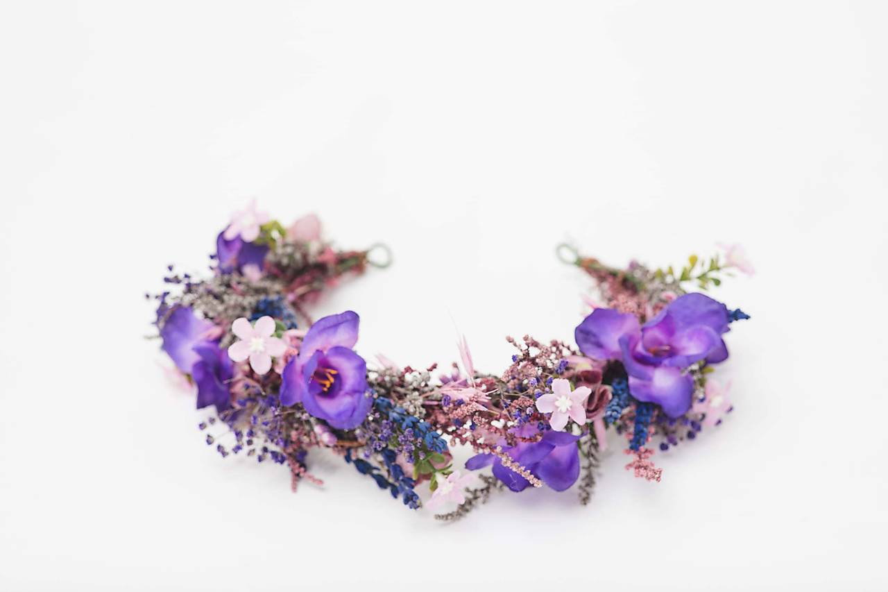 Kvetinový polvenček "čerstvé frézie" 