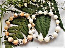 Náramky - Luxusná perleť- náramky - 13047160_