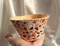 Nádoby - Keramická miska "Mozaika" - 13044749_