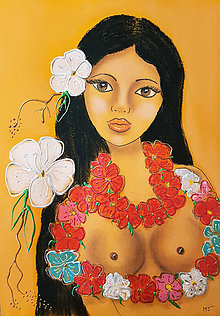 Grafika - Marie Javorková - Tahitian Pearl. Limitovaná edice sign. - 13044961_