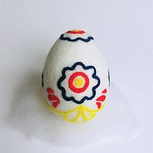 Dekorácie - Veľkonočné vajíčko folk 2 - 13045027_