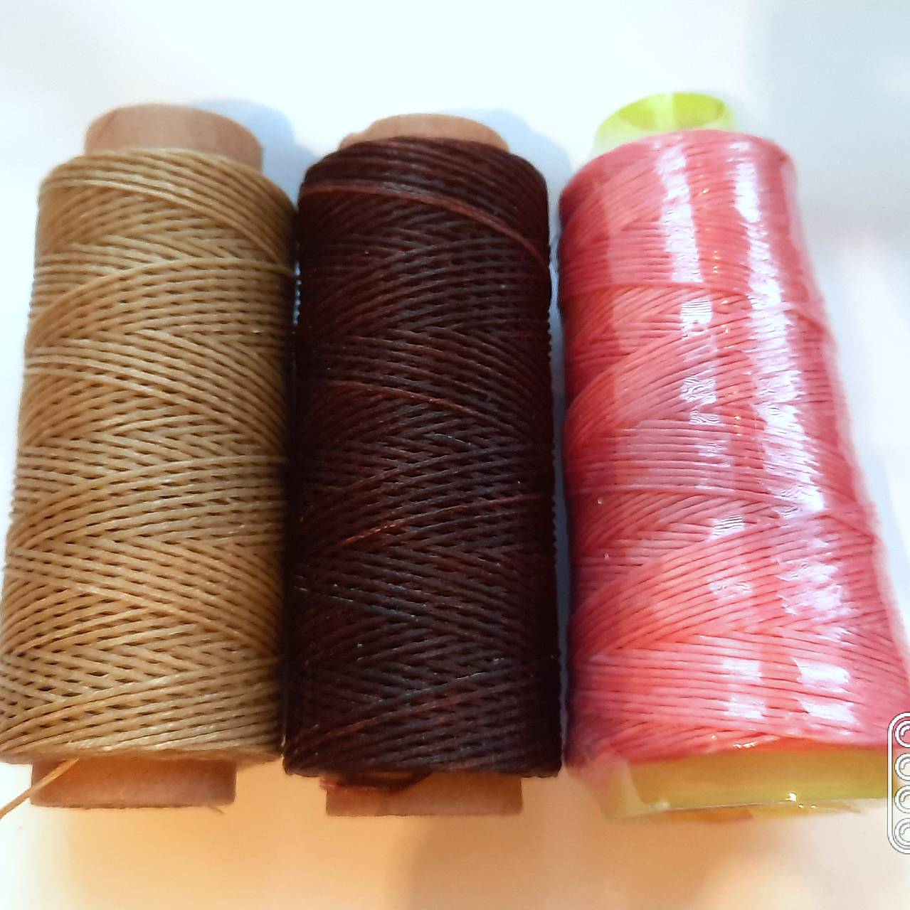 Voskovaná PES niť 1mm-100m