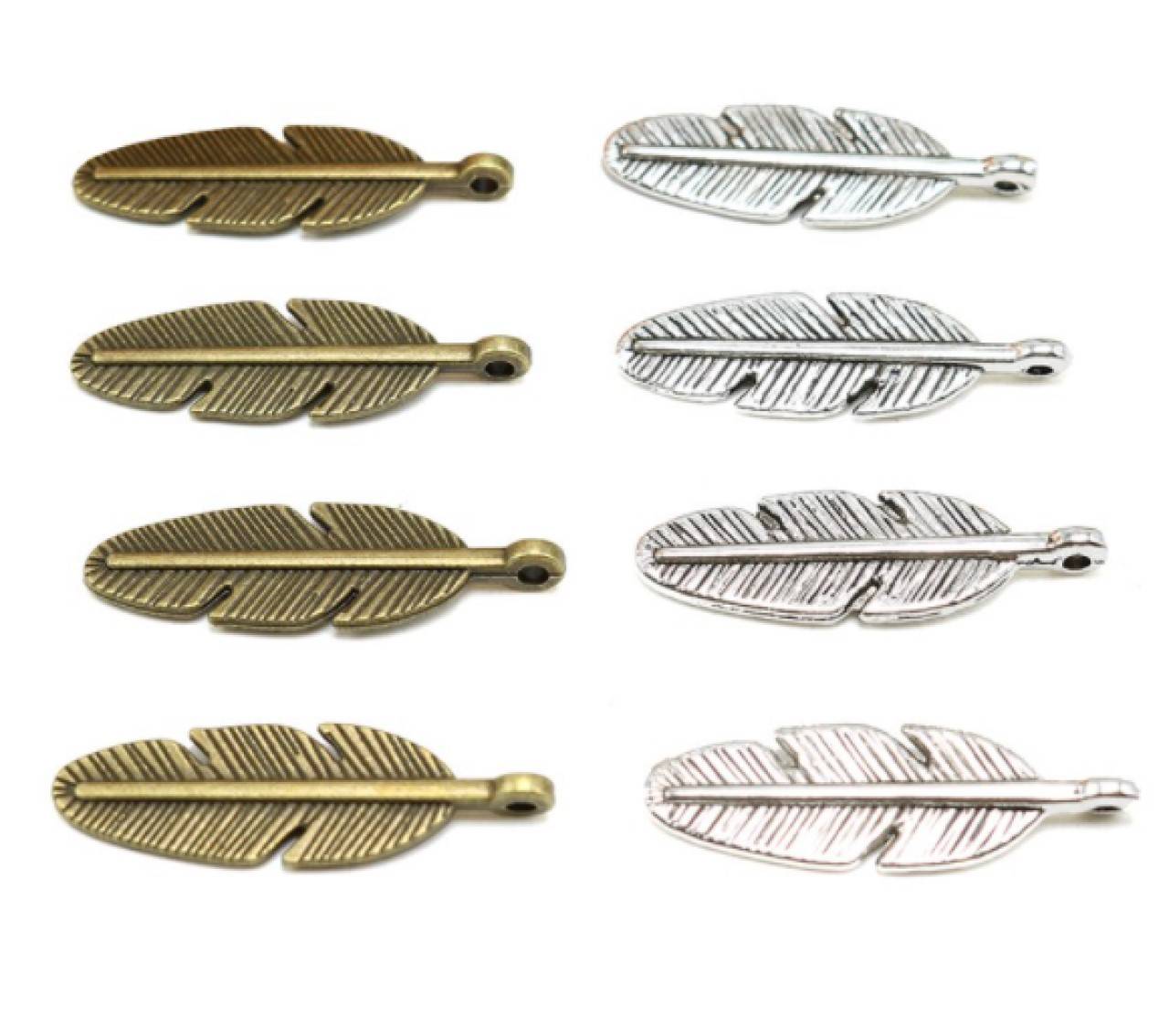 PR102 Prívesok list 3 x 0,9 cm