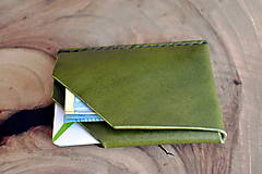 Peňaženky - handmade kompaktná peňaženka do vrecka (Fialová) - 13052747_
