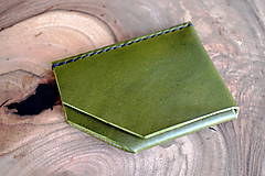 Peňaženky - handmade kompaktná peňaženka do vrecka (Fialová) - 13052751_