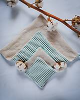 Úžitkový textil - Dvojvrstvové uteráčiky s bambusovým flísom - 13056520_