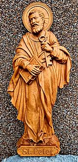 Drevorezba Sv. Peter 
