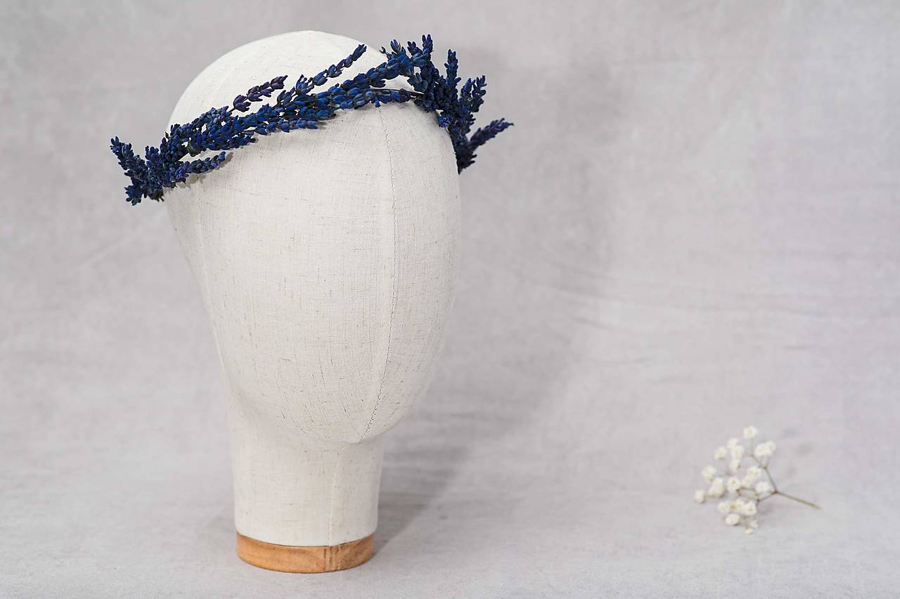 Kvetinový polvenček "bozky v poli levanduľovom" 