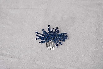 Ozdoby do vlasov - Kvetinový mini hrebienok "bozky v poli levanduľovom" - 13063233_