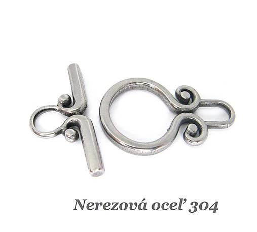 Komponenty - Americké zapínanie /M3252/ - nerez.oceľ 304 - 13068092_