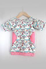 Detské oblečenie - šaty s jednorožcami, veľkosť 98 - 13068402_