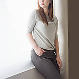 Nohavice - Home office kalhoty (Grey) - Sleva - 13071051_