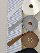 Textil - VLNIENKA Deka / prikrývka 100 % bavlna a 100% Merino top super wash CHEVRON GREY Francúzsko šedý cik cak - 13073503_