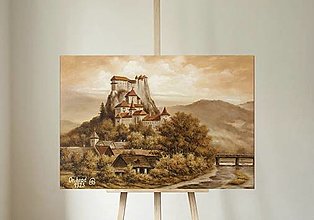 Obrazy - Oravský hrad 1 obraz - 13074370_