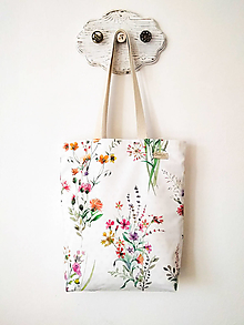 Nákupné tašky - Taška Lúčne kvety V. - 13073214_