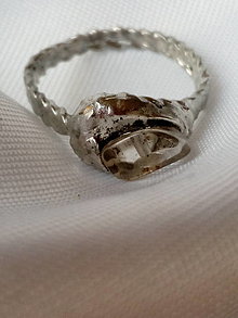 Prstene - Prstienok so slzou z opalitu - 13074972_